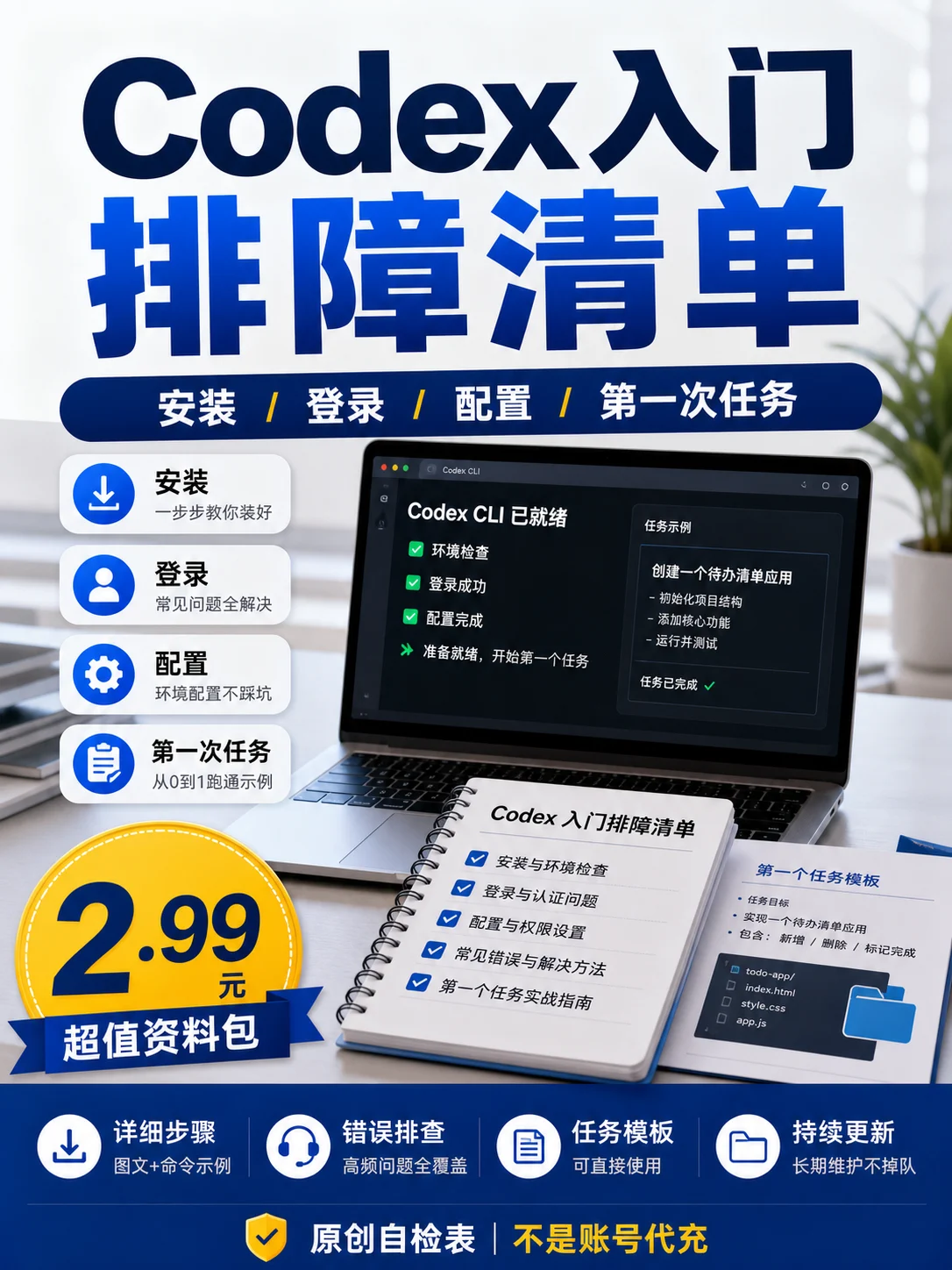 Codex 排障自检器封面